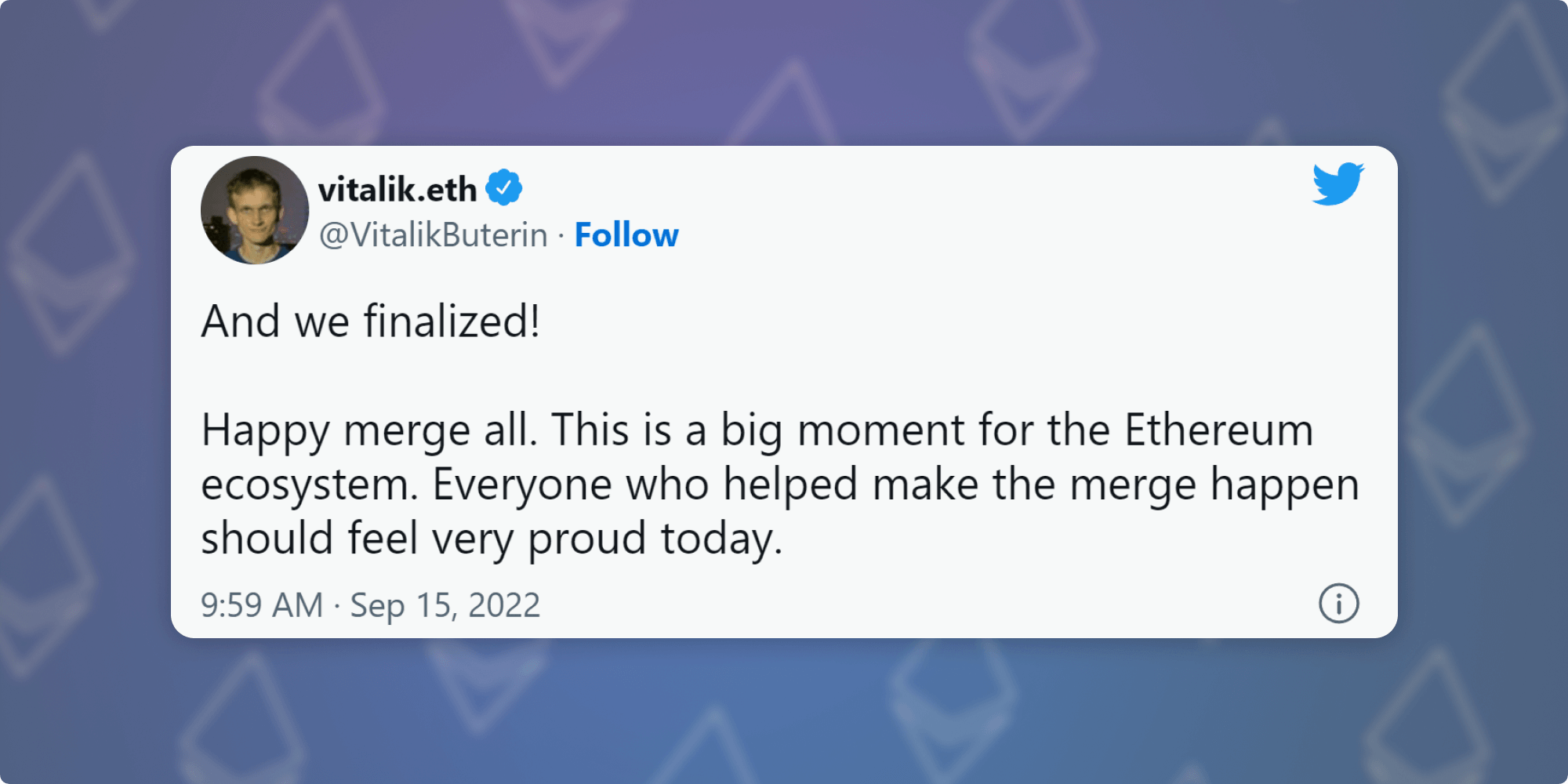 Vitalik X post