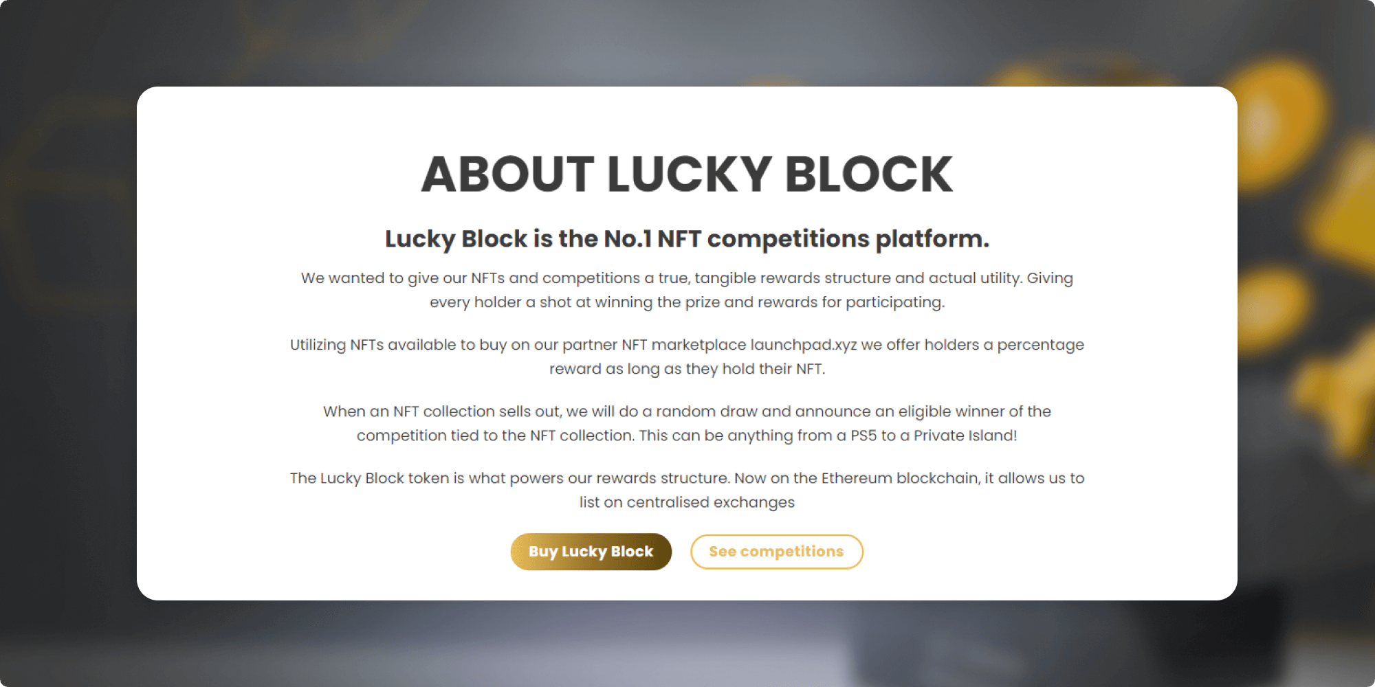 Lucky Block NFTs